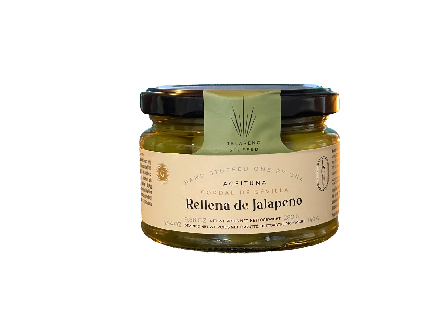 Aceitunas Gordal Rellenas de jalapeño