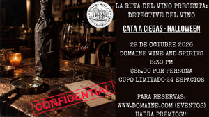 Detective del Vino: Cata a Ciegas de Halloween